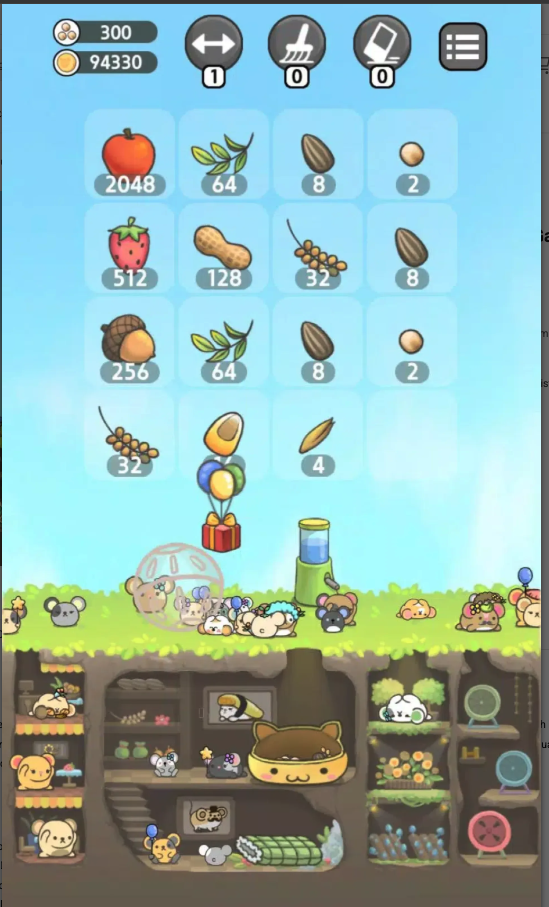 2048 Hamsland – Cute Puzzle Game screenshot 5