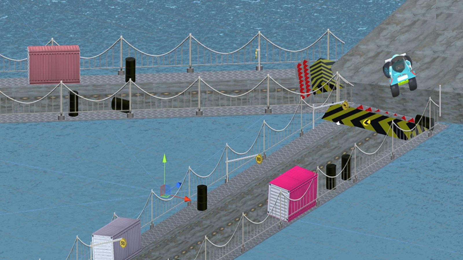 3D Simulator Drift Driver (Unity 3D Game) SellUnitySourceCode screenshot 5