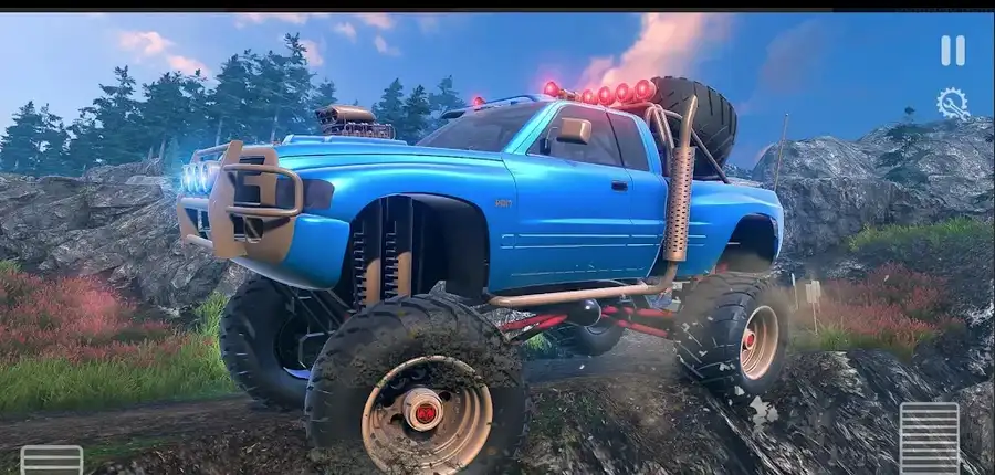 4X4 Mountain Car 2019 - Prado Jeep Drive SellUnitySourceCode screenshot 3