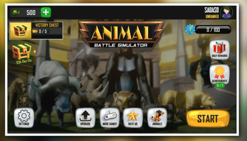 Animal Battle Simulator : Animal Battle Games screenshot 7