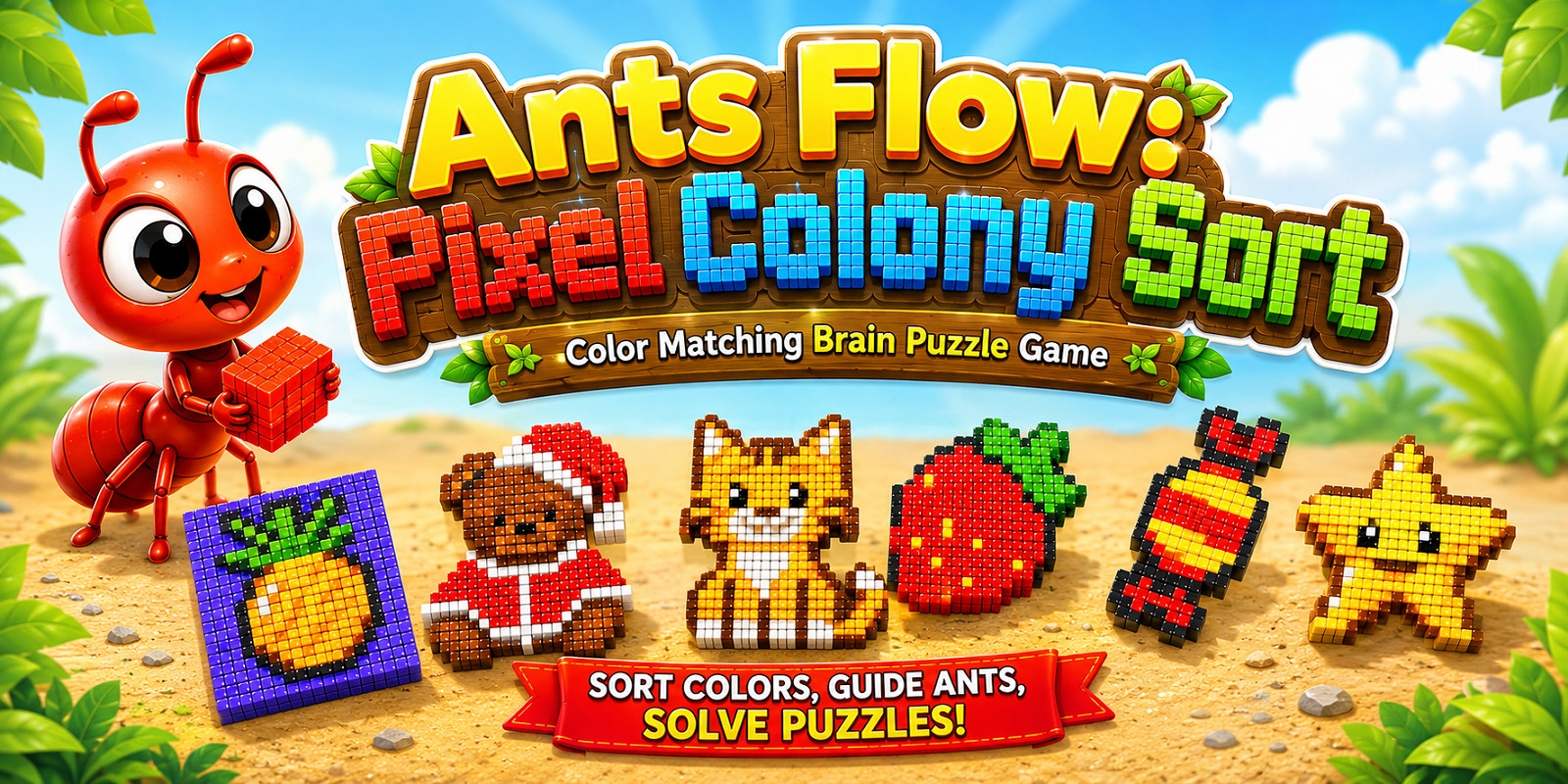 Ant Flow Colony Sort 3D - Unity Source Code screenshot 8