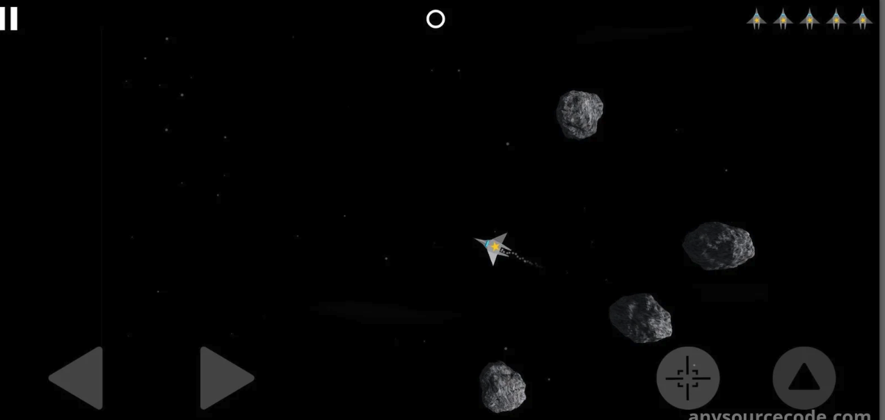 Astro Blast - Top-Down Unity Game Source Code screenshot 5