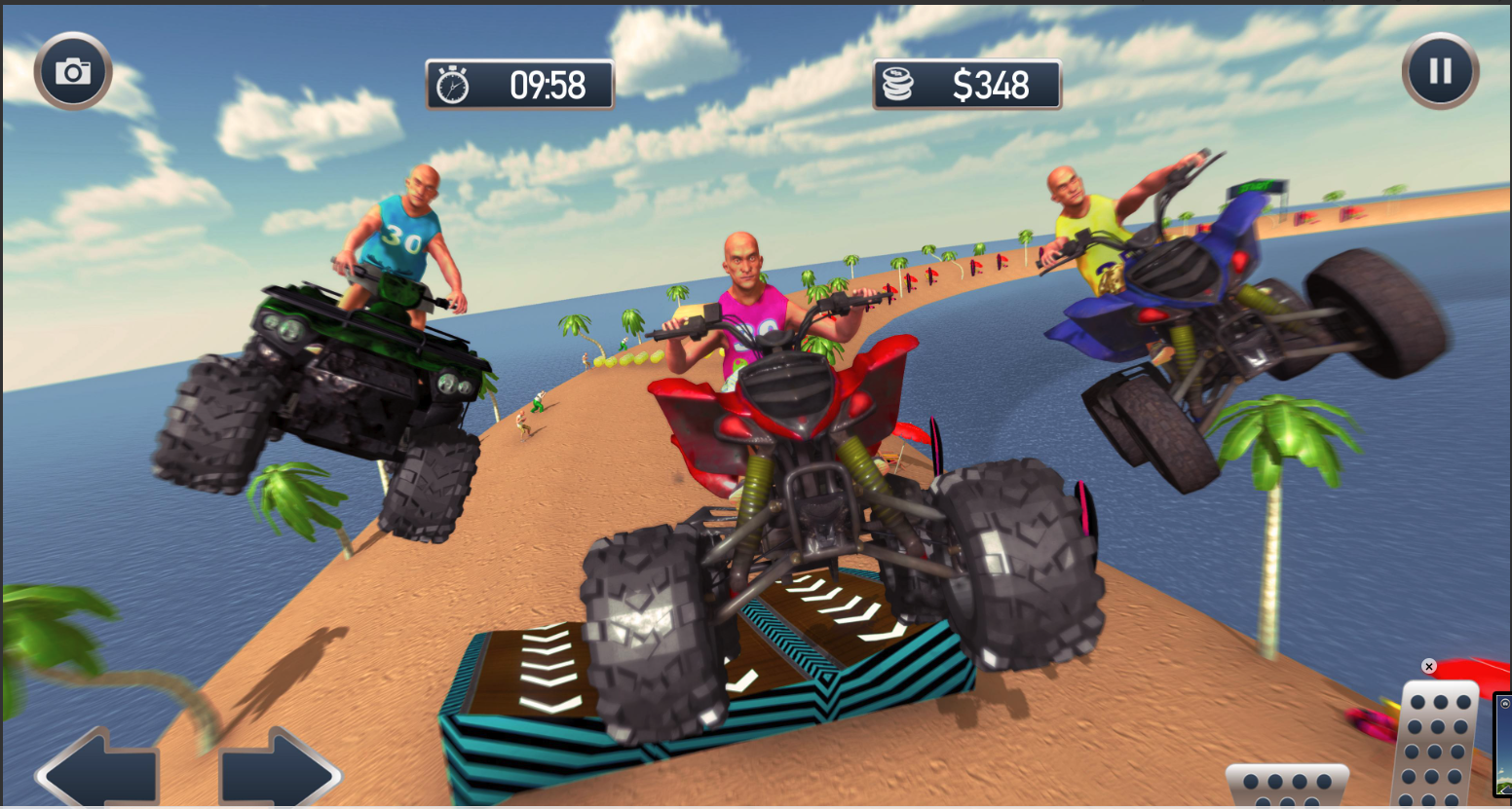 Beach ATV Bike Quad Stunt Racing screenshot 7