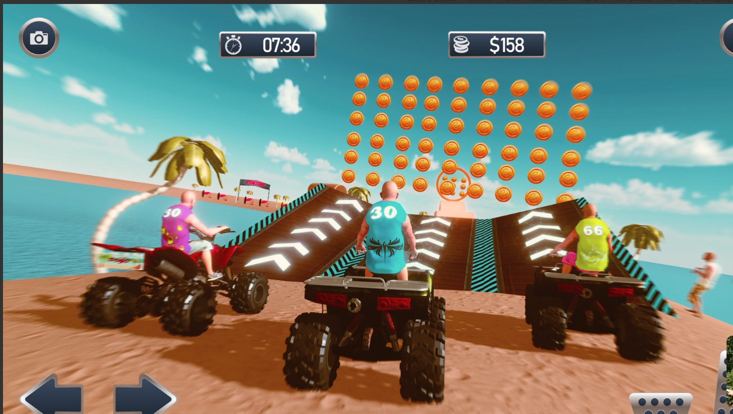 Beach ATV Bike Quad Stunt Racing screenshot 9