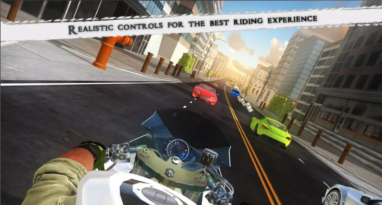 Bike Highway Rider screenshot 4