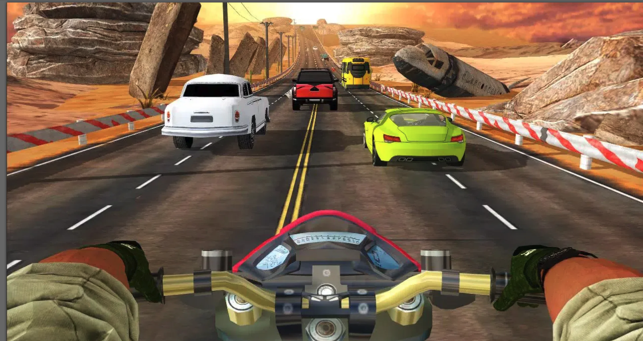 Bike Highway Rider screenshot 5