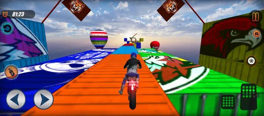 Bike Stunts Games 3D – Bike Racing SellUnitySourceCode.com screenshot 2