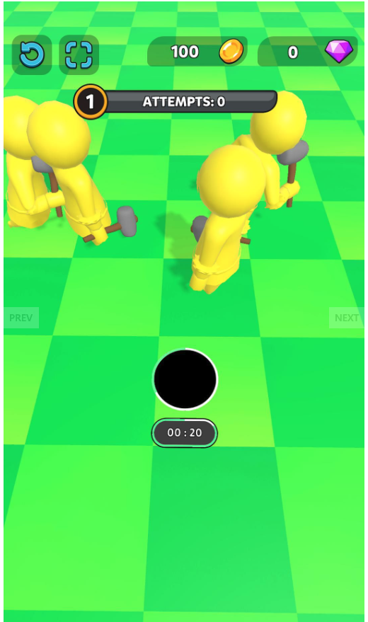 Black Hole Eats 3D - Hyper Casual Mobile Game screenshot 3