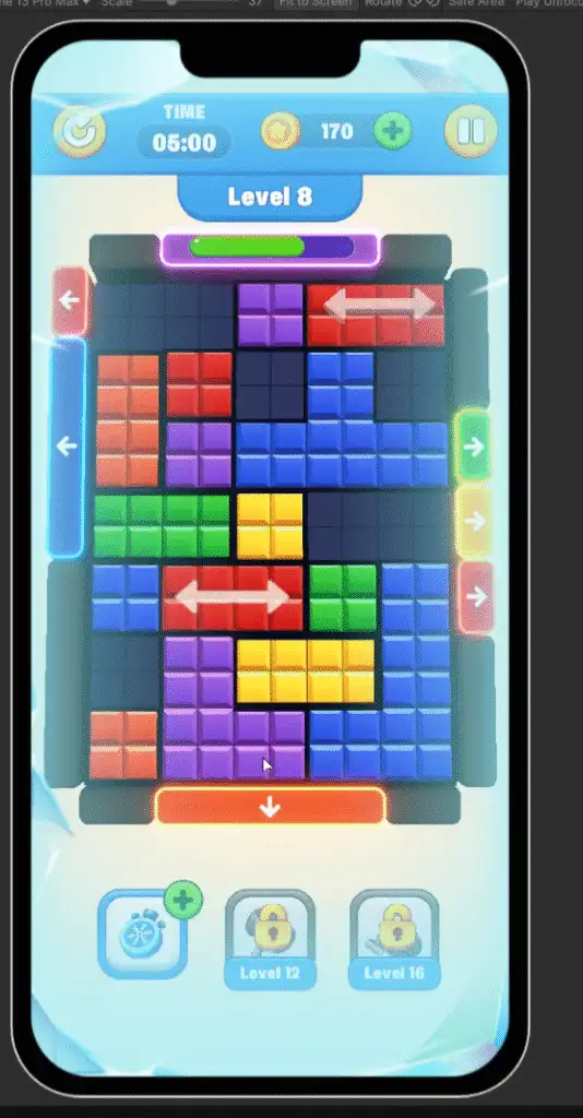 Block Splic Jam – 1050 Levels (Unity Source Code) screenshot 5