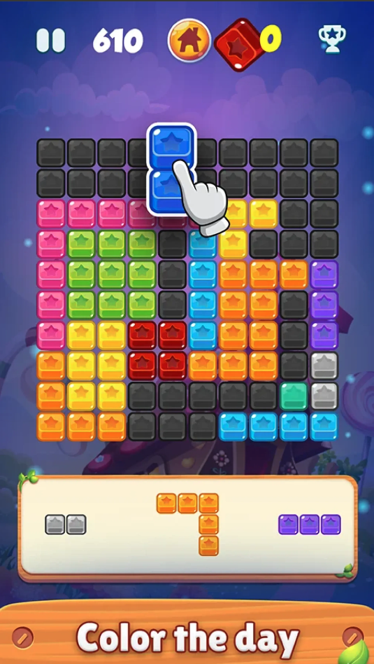 BlockShift Puzzle Unity Source Code – Addictive Block Puzzle Game Template screenshot 5
