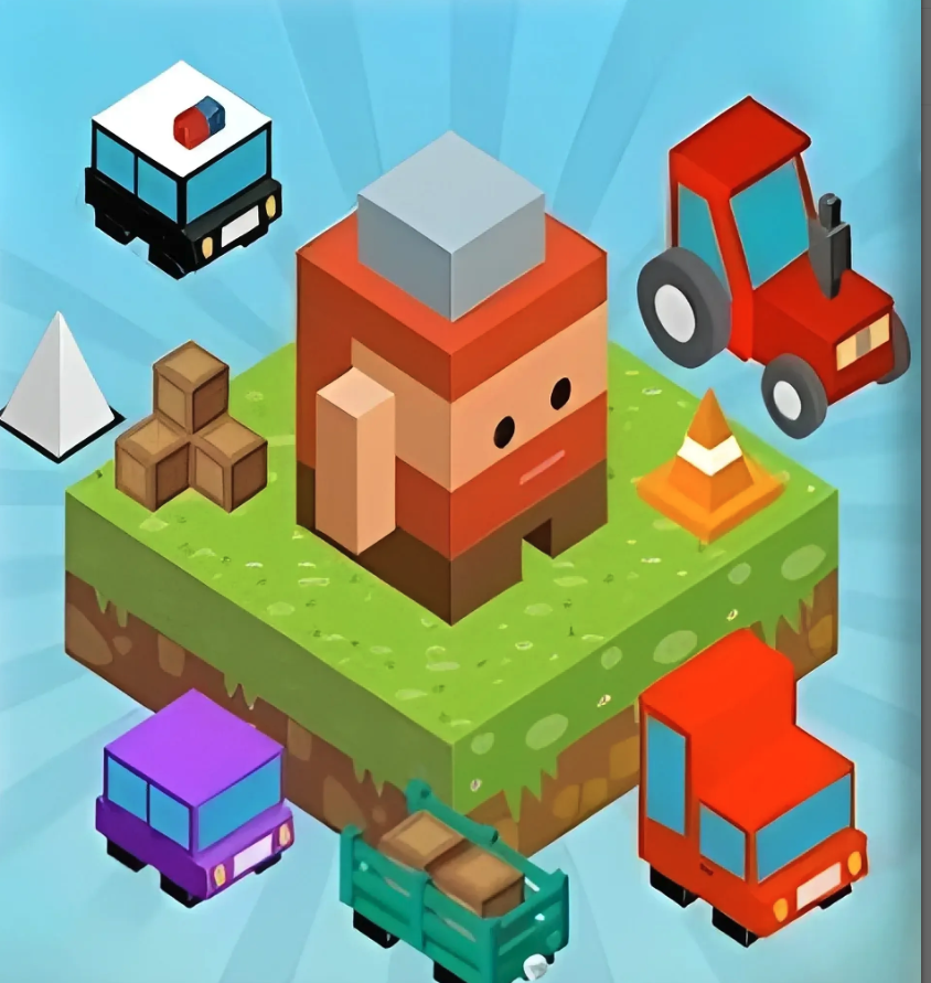 Blocky Road screenshot 2