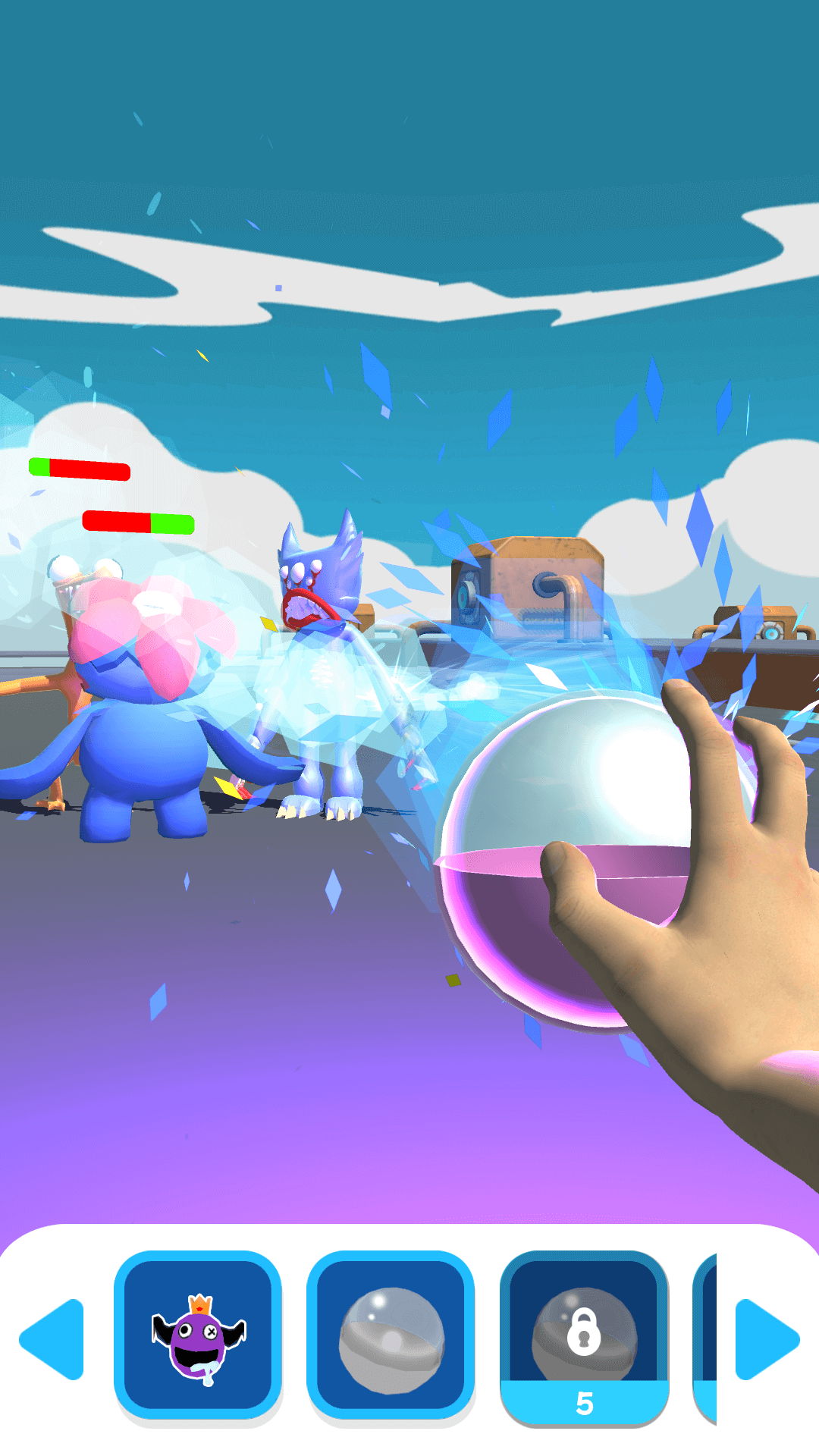 Blue Monster Box – Hyper Casual Trending Game SellUnitySourceCode.com screenshot 5