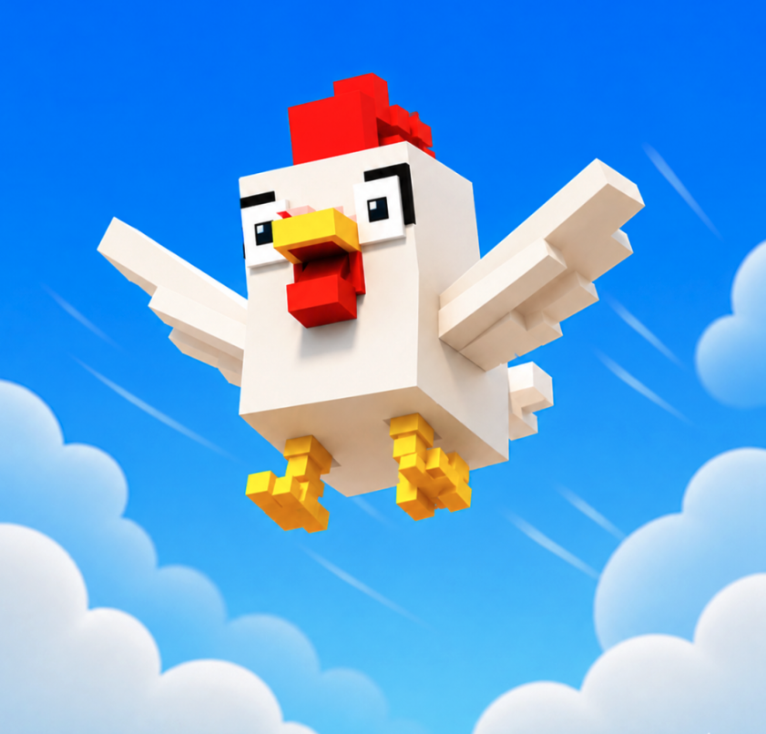 🐔 Bouncy Hills - Physics-Based Chicken Arcade Unity Game screenshot 2