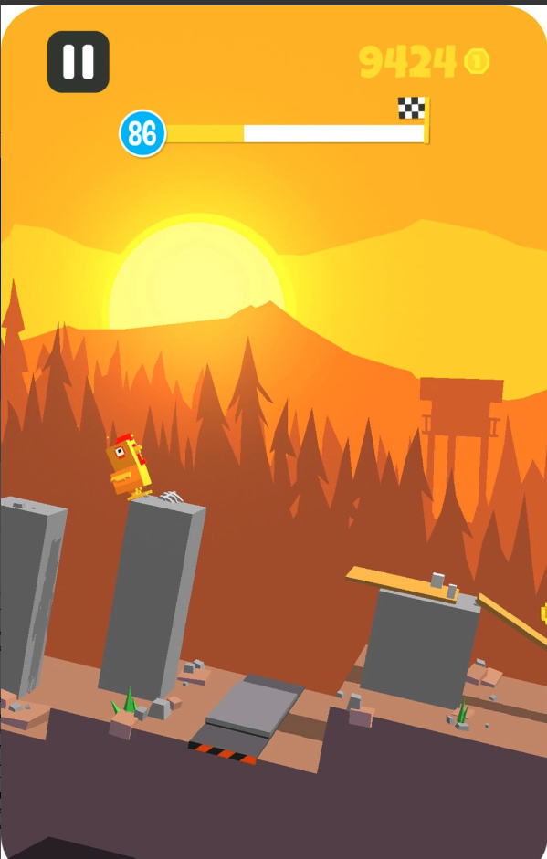 🐔 Bouncy Hills - Physics-Based Chicken Arcade Unity Game screenshot 7