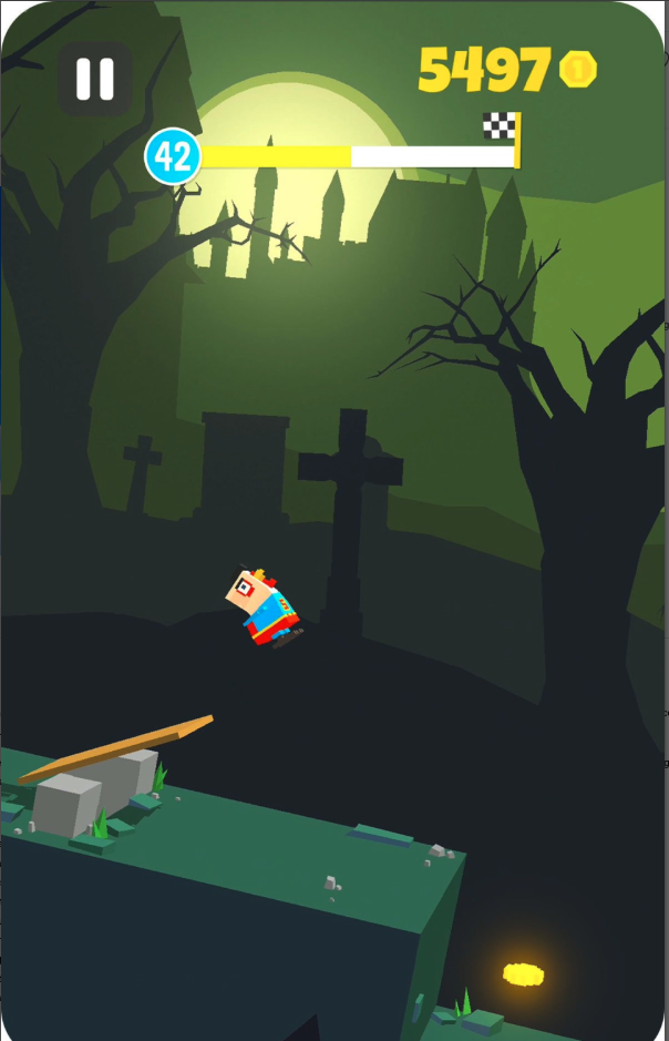 🐔 Bouncy Hills - Physics-Based Chicken Arcade Unity Game screenshot 8