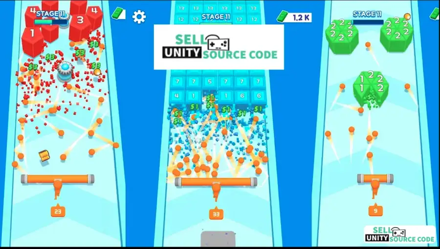 Brick Break Run - SellUnitySourceCode screenshot 2
