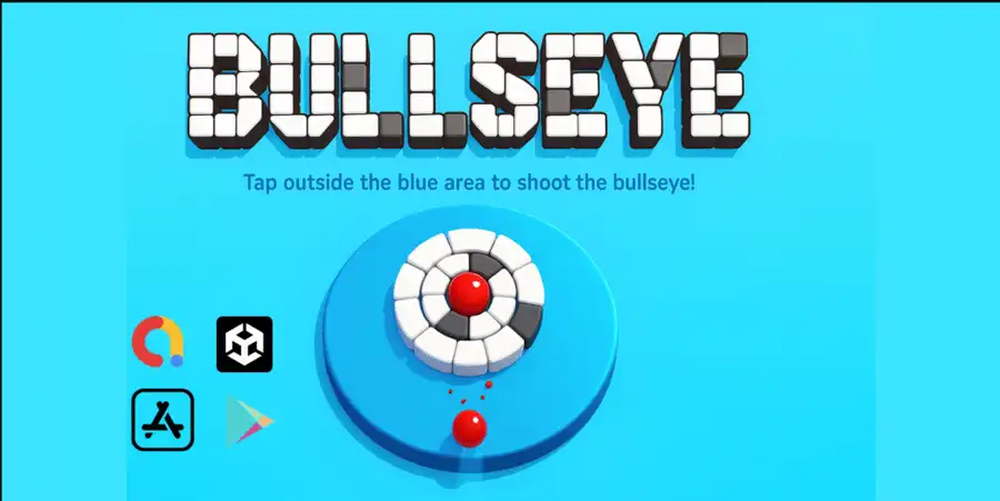 Brick Breaker BullsEye: 3D Ball Shooter SellUnitySourceCode.com screenshot 2