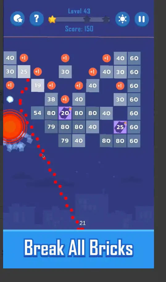 Brick Breaker – Shoot the Ball screenshot 4