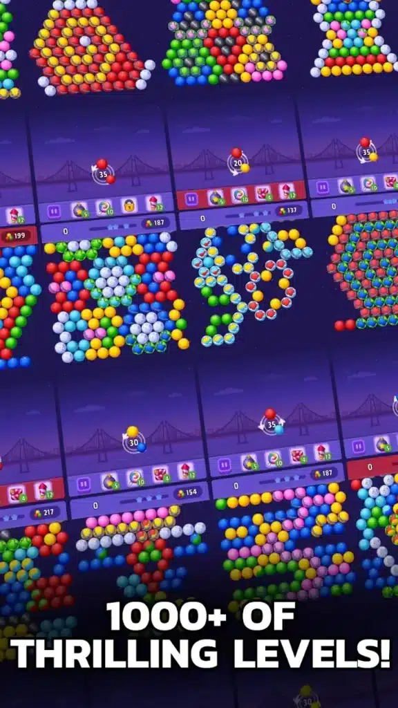Bubble Party! Shooter Puzzle – 1400 Levels Unity Source Code screenshot 2