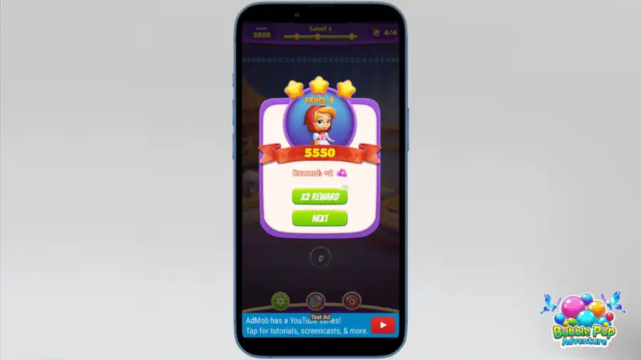 Bubble Pop Adventure – Complete Unity Game screenshot 5