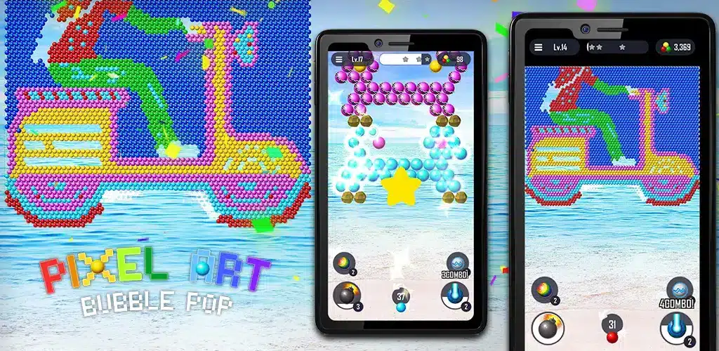 Bubble Pop – Pixel Art Blast screenshot 5