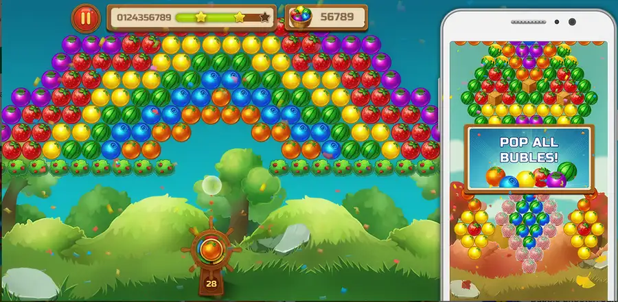 Bubble Shooter Fruits – Blast Pop screenshot 2
