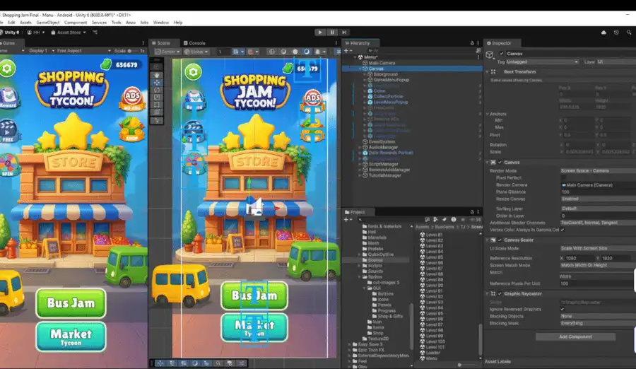 Bus jam – Unity reskinned Game SellUnitySourceCode screenshot 3