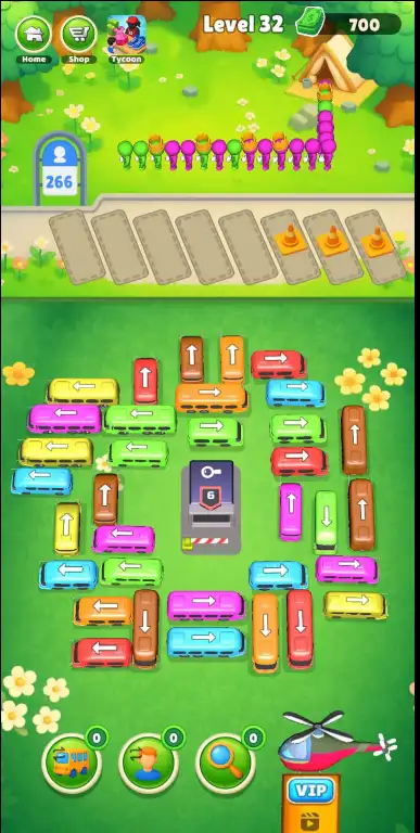 Bus jam – Unity reskinned Game SellUnitySourceCode screenshot 5