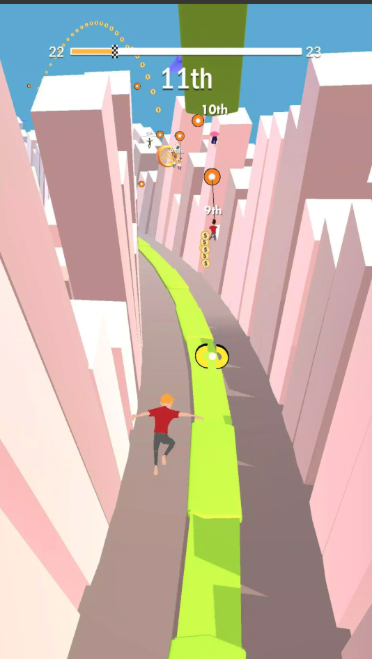 🪢 Cable Swing - Rope Swing Racing Unity Game screenshot 6