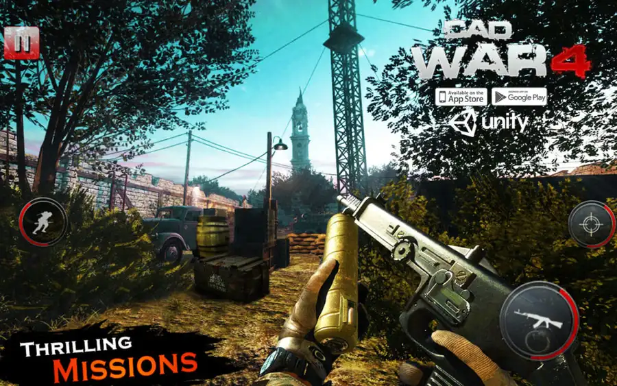 CAD-4 War New Release Sellunitysourcecode screenshot 2