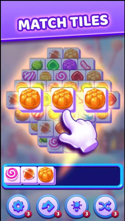 Candy pop Tile – Match 3 Puzzle Game screenshot 3