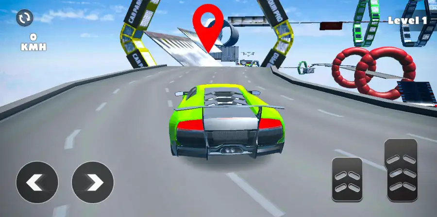 Car Mega Ramp Sellunitysourcecode screenshot 2