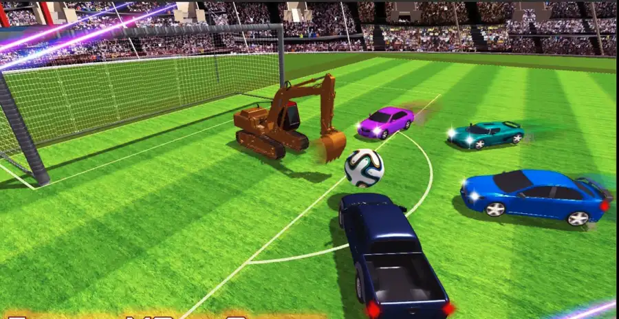 Car Rocketball Turbo Soccer League SellUnitySourceCode screenshot 2