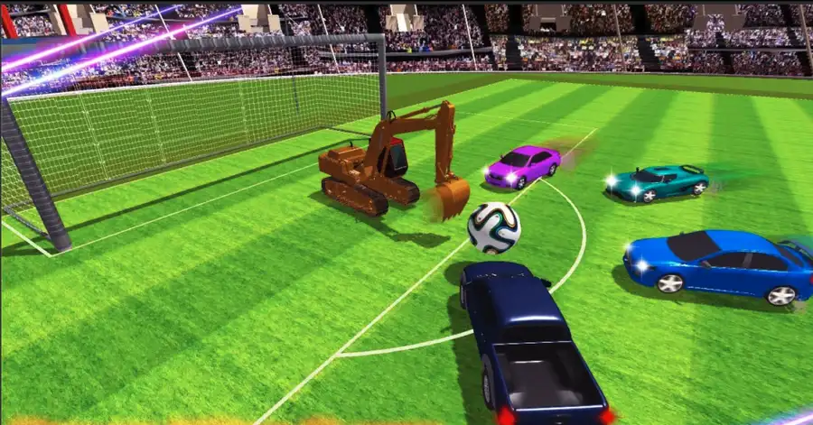Car Rocketball Turbo Soccer League SellUnitySourceCode screenshot 5