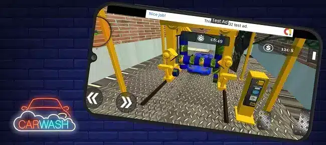 Car Wash Garage Service Workshop Game 2021 Sellunitysourcecode  screenshot 3
