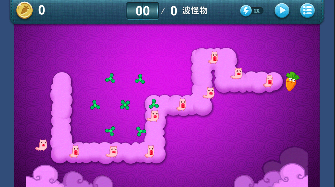 Carrot Tower Defense Unity Game Development Assets Sellunitysourcecode screenshot 4