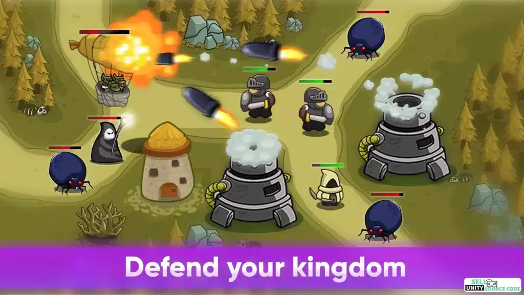 Castle Defense - Tower Defense SellUnitySourceCode  screenshot 4