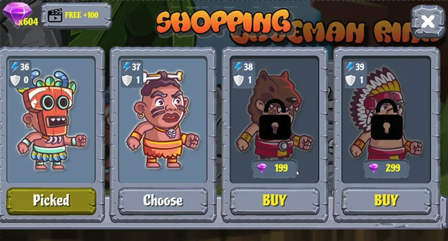 Caveman Rina screenshot 5