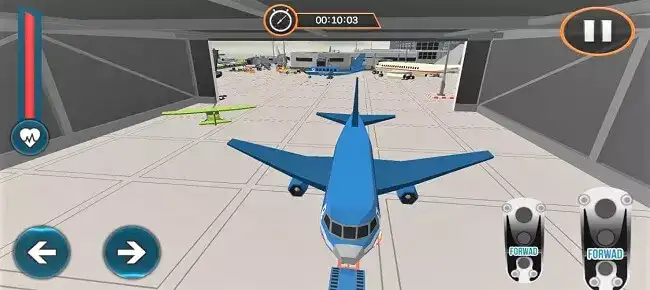Chained Cart Towing Plane Parking Simulator 2021 screenshot 3