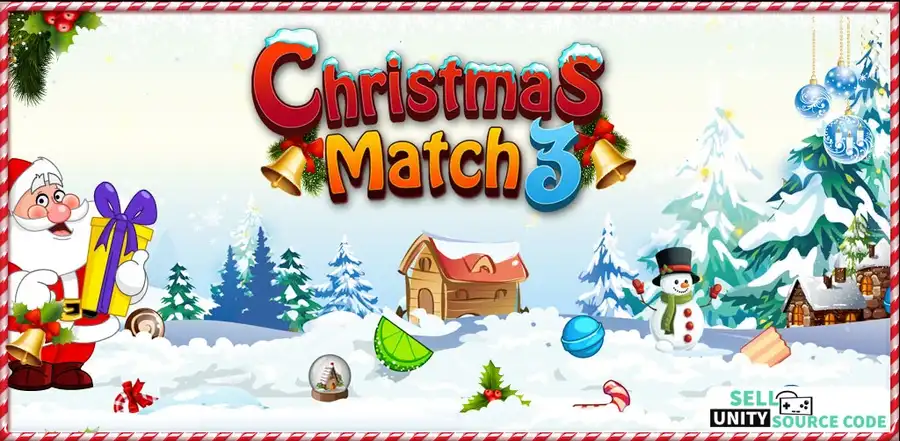 🎅 Christmas Match 3 – Festive Puzzle Adventure SellUnitySourceCode  screenshot 3