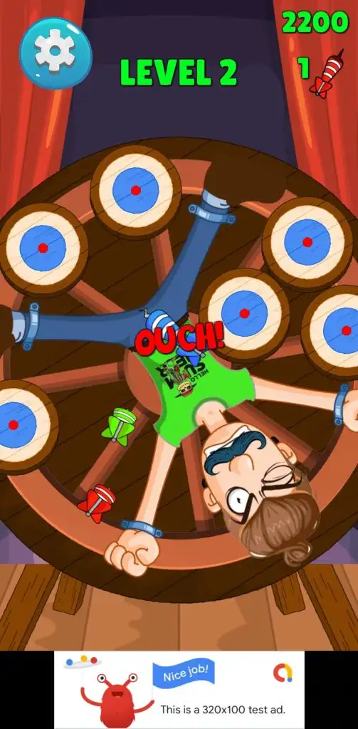 Circus Dart Wheel | Trending Game SellUnitySourceCode screenshot 5