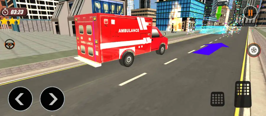 City Emergency Ambulance Simulator SellUnitySourceCode screenshot 5