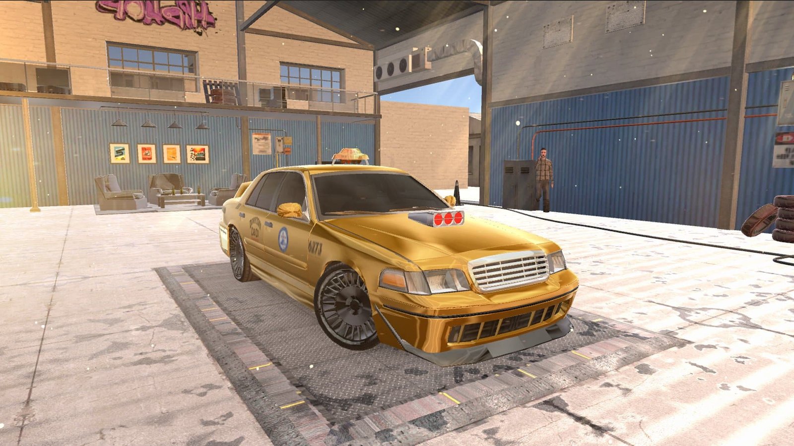 City Taxi Car Driving Adventure screenshot 4