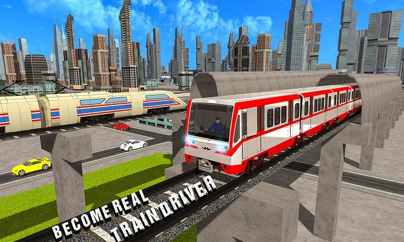 City Train Driving Sim 2018: Train Driving Games SellUnitySourceCode screenshot 4