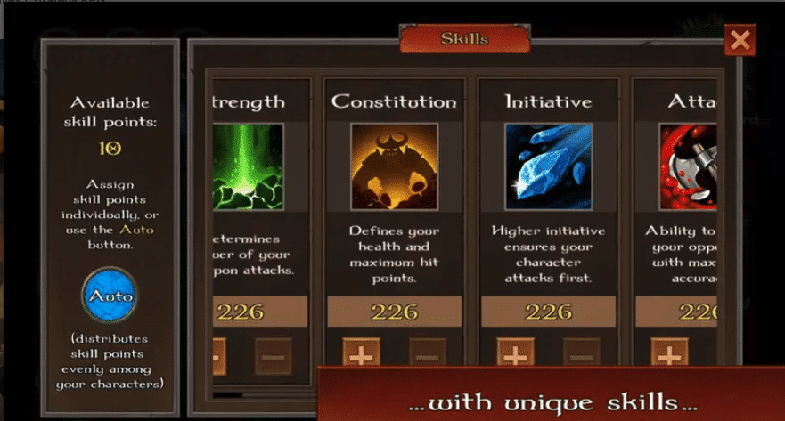 Clash of Skellies – Dungeon RPG Arena Strategy Game screenshot 5
