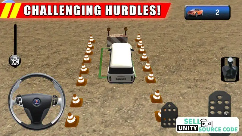 🚙 Classic Real Jeep Parking Challenge – 64 bit Compatible SellUnitySourceCode screenshot 2