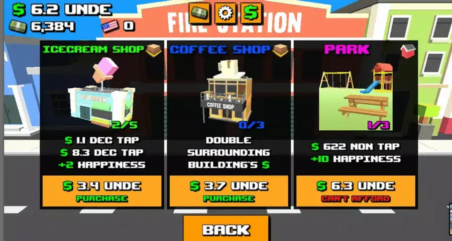 Clicker Town – Idle Cube City Builder screenshot 3