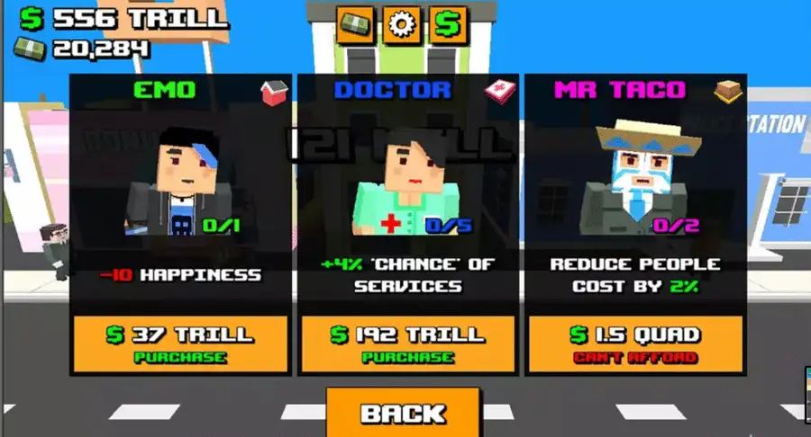 Clicker Town – Idle Cube City Builder screenshot 5