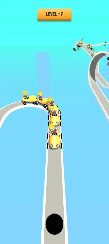 🎢 Coaster Crash – Hypercasual Adventure Game | SellUnitySourceCode.com screenshot 3
