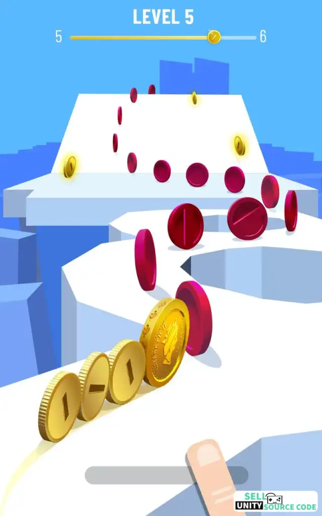 💰 Coin Rush – Best Unity Game 2024 | SellUnitySourceCode.com screenshot 4